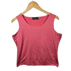 Elementz Pink Women's Tank Top Size Large
